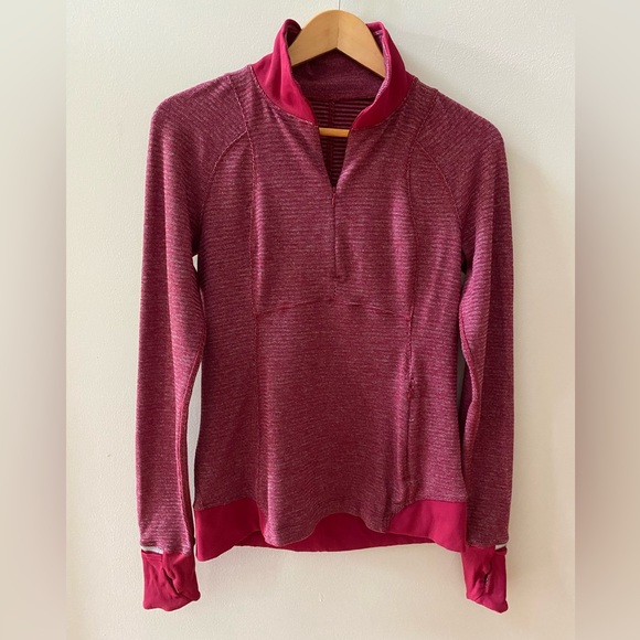 lululemon athletica Tops - Lululemon 1/2 zip Size 8 EUC
